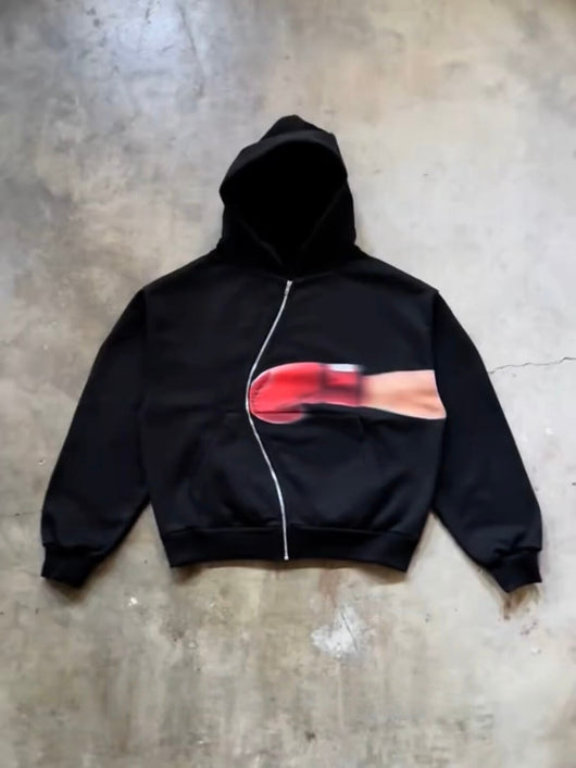Punch Zip-Up Hoodie