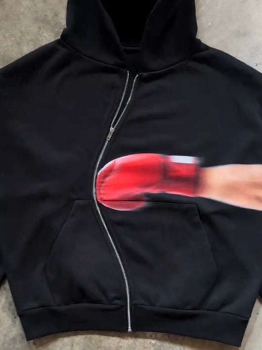 Punch Zip-Up Hoodie