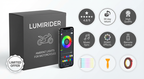 LumiRider LED Fairing Kit